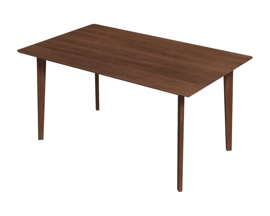 Ashcroft 47" Carlos Solid Wood Dining Table - Brown