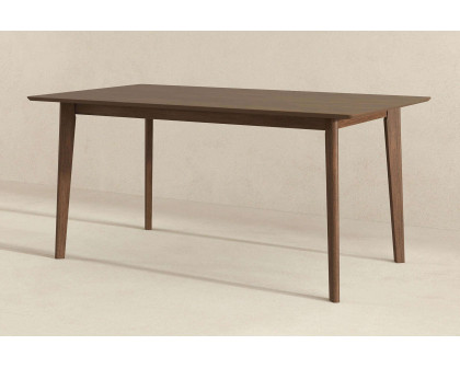 Ashcroft 47" Carlos Solid Wood Dining Table - Brown