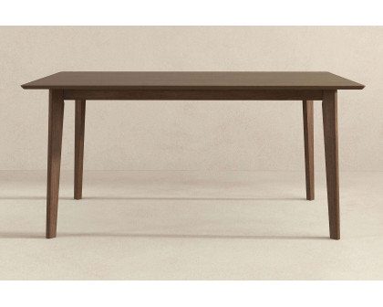 Ashcroft 47" Carlos Solid Wood Dining Table - Brown