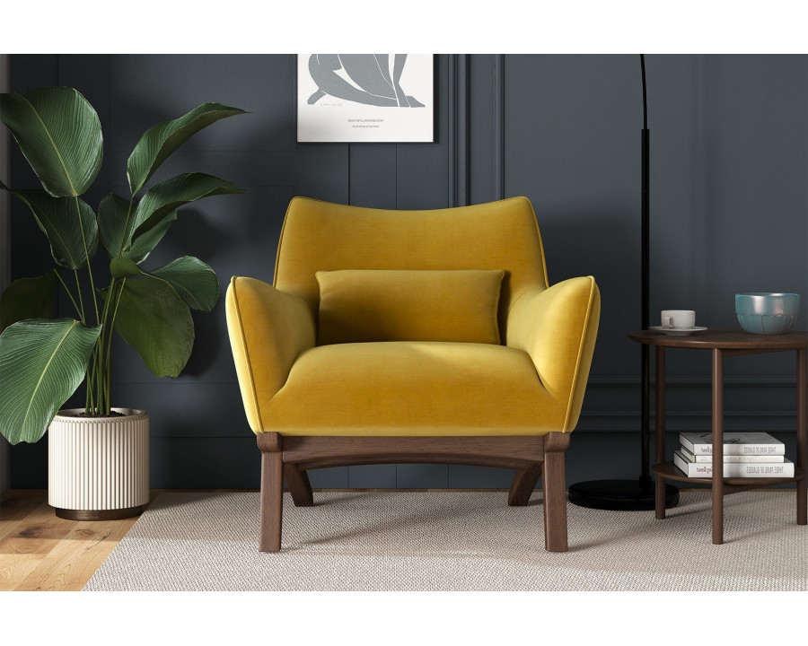 Ashcroft - Brayden Mid-Century Modern Armchair