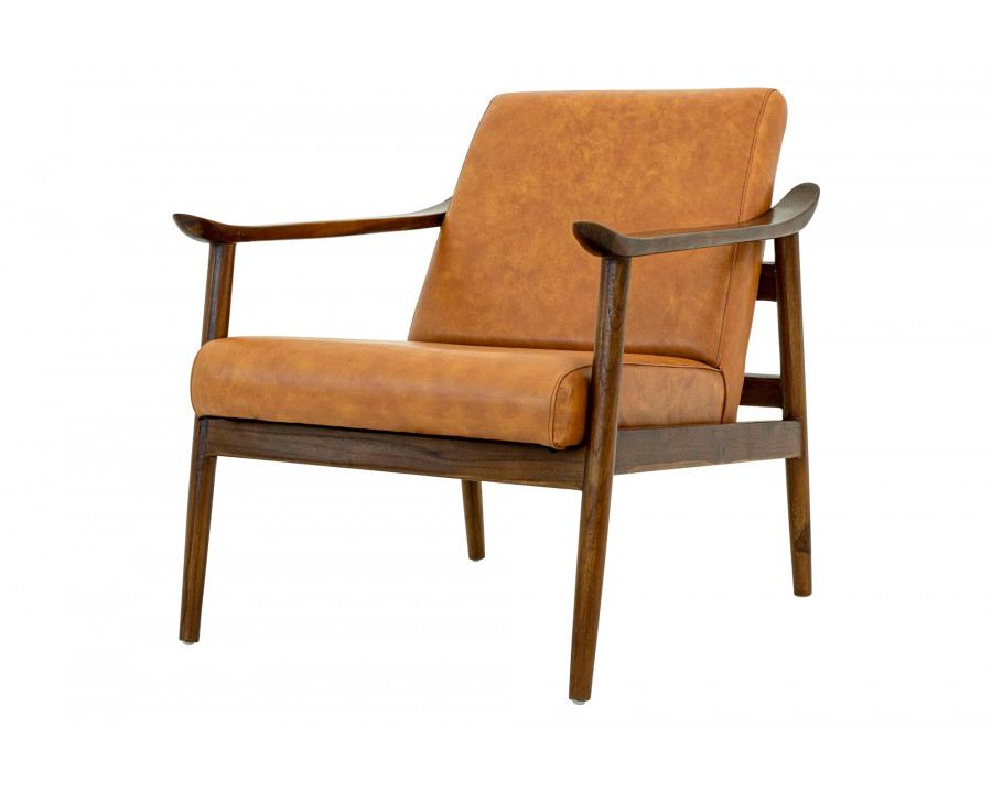 Ashcroft - Brandon Leather Lounge Chair