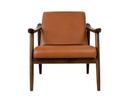 Ashcroft - Brandon Leather Lounge Chair