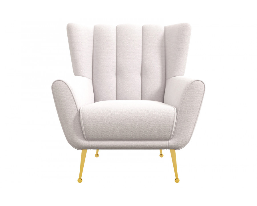 Ashcroft - Gianna Tufted French Boucle Armchair