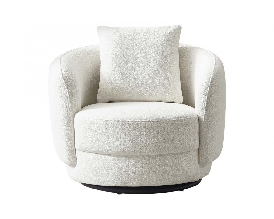 Ashcroft - Dylan Boucle Lounge Chair