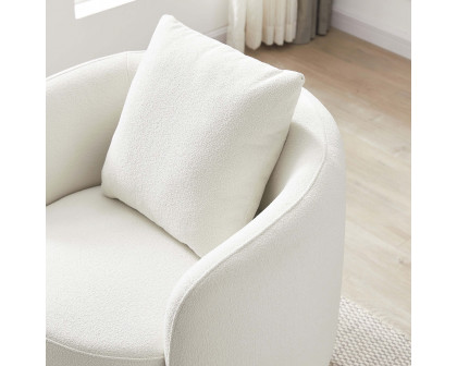 Ashcroft™ Dylan Boucle Lounge Chair - Cream