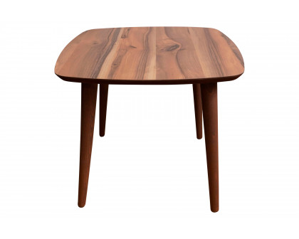 Ashcroft Denis Walnut End Table