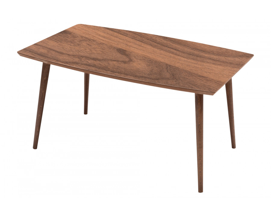 Ashcroft Deny Center Table - Walnut