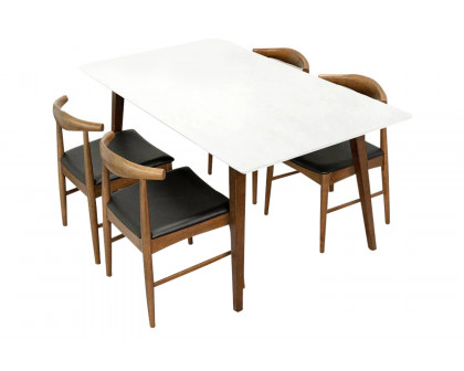 Ashcroft - Alpine Dining Set with 4 Winston Chairs