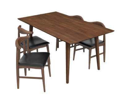 Ashcroft - Alpine Dining Set with 4 Winston Chairs