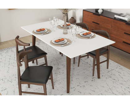 Ashcroft - Alpine Dining Set with 4 Winston Chairs