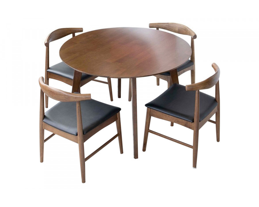 Ashcroft - Aliana Dining Set with 4 Winston Chairs