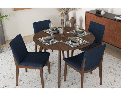 Ashcroft - Aliana Dining Set with 4 Virginia Chairs