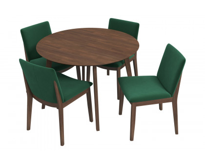 Ashcroft - Aliana Dining Set with 4 Virginia Chairs