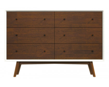 Ashcroft - Noak Mid Century Modern 6 Drawer Dresser