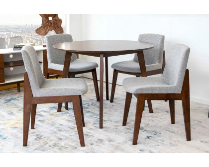 Ashcroft - Aliana Dining Set with 4 Ohio Chairs