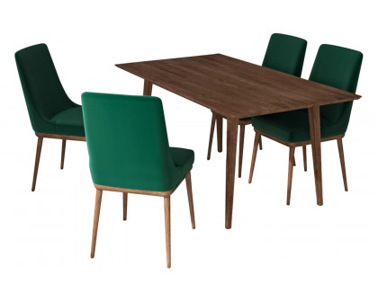 Ashcroft - Adira Dining Set with 4 Brighton Chairs