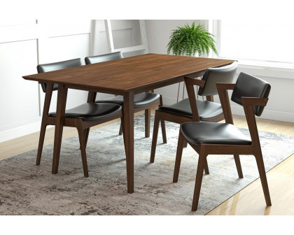 Ashcroft - Adira Dining Set with 4 Ricco Chairs