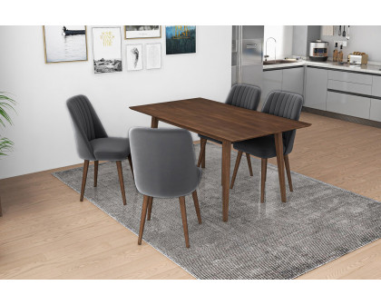 Ashcroft - Adira Dining Set with 4 Joyce Chairs