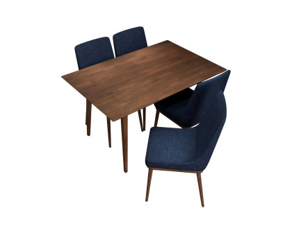 Ashcroft - Adira Dining Set with 4 Brighton Chairs