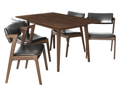 Ashcroft - Adira Dining Set with 4 Ricco Chairs