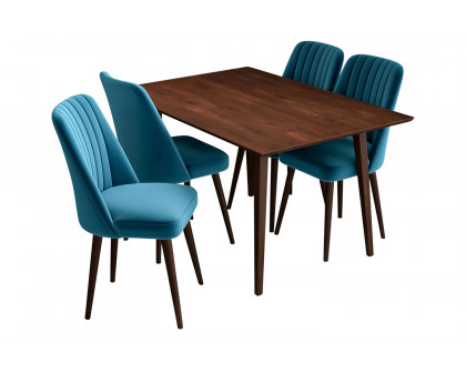 Ashcroft - Adira Dining Set with 4 Joyce Chairs