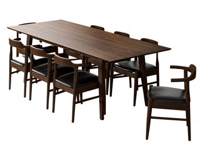 Ashcroft - Adira Dining Set with 6 Zola Chairs