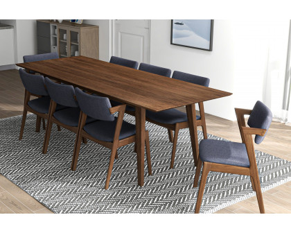 Ashcroft - Adira Dining Set with 8 Ricco Chairs