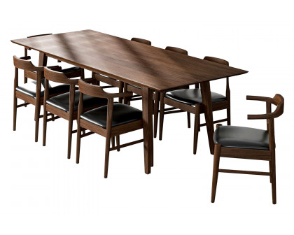 Ashcroft - Adira Dining Set with 8 Zola Chairs