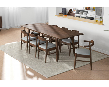 Ashcroft - Adira Dining Set with 8 Zola Chairs