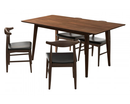 Ashcroft - Adira Dining Set with 4 Winston Chairs