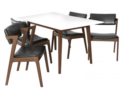 Ashcroft - Adira Dining Set with 4 Ricco Chairs