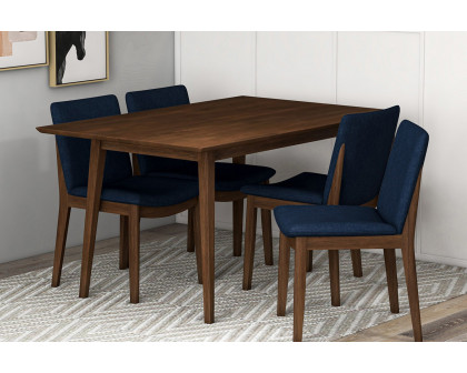 Ashcroft - Adira Dining Set with 4 Virginia Chairs