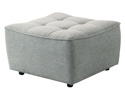 Ashcroft - Selen Linen Corner Sectional Sofa in Light Gray