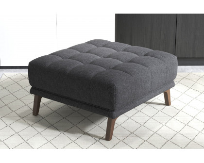 Ashcroft - Addison Square Upholstered Ottoman