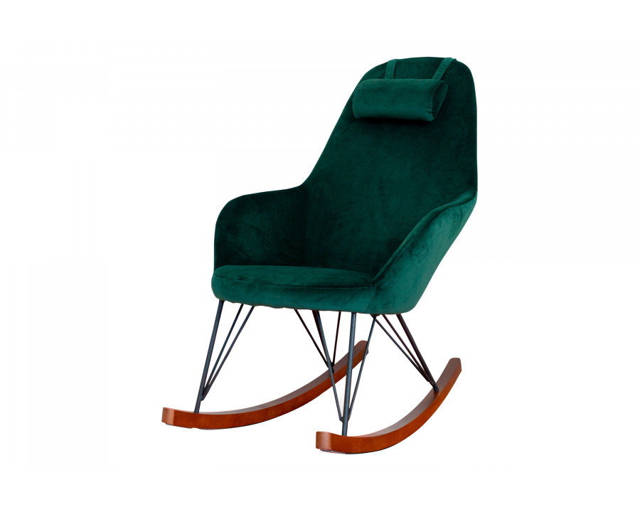 Ashcroft - Chloe Mid-Century Modern Rocker Livingroom And Bedroom Chair