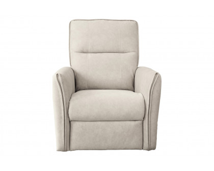 Ashcroft™ Asheville Suede Recliner Chair - Cream