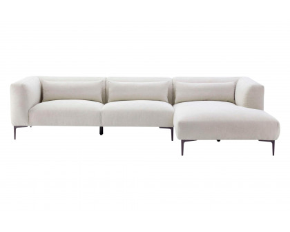 Ashcroft Laley L-Shaped Sectional - Cream