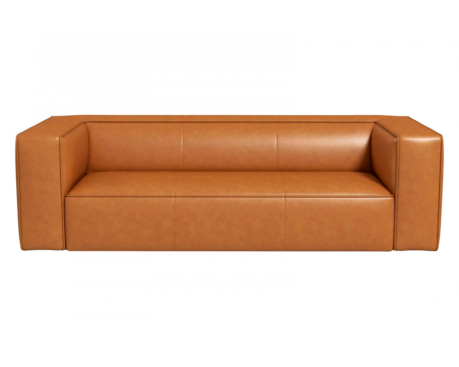 Ashcroft Colton Leather Sofa - Tan