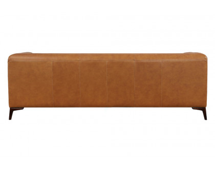 Ashcroft Fargo Leather Sofa - Tan