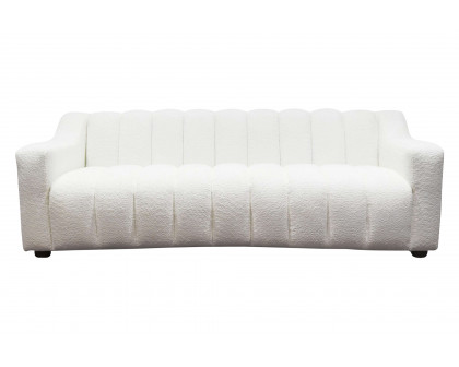 Ashcroft - Marcus Luxury Tight Back Boucle Couch in Cream