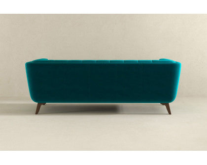 Ashcroft Addison Large Boucle Sofa - Teal