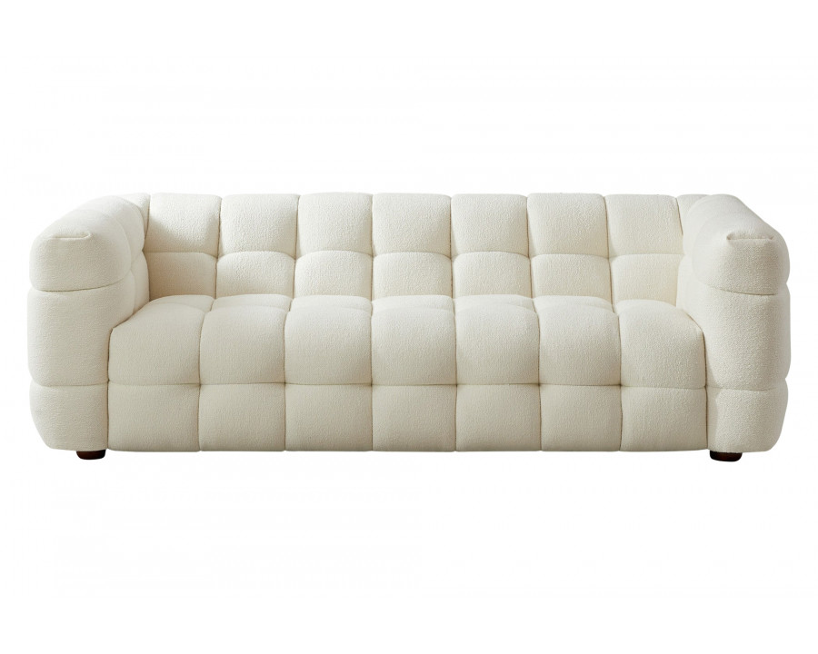 Ashcroft Morrison Boucle Sofa - Cream