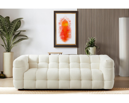 Ashcroft Morrison Boucle Sofa - Cream