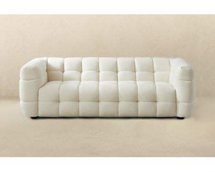 Ashcroft Morrison Boucle Sofa - Cream