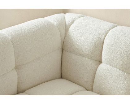 Ashcroft Morrison Boucle Sofa - Cream