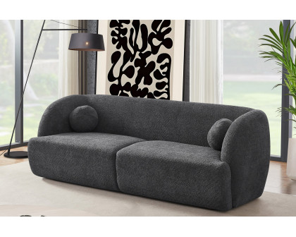 Ashcroft Anna French Boucle Sofa - Gray