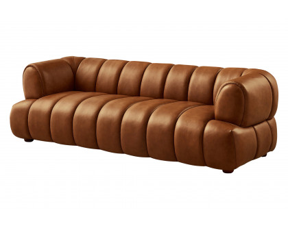 Ashcroft Jasmin 89.7" Upholstered Sofa - Tan