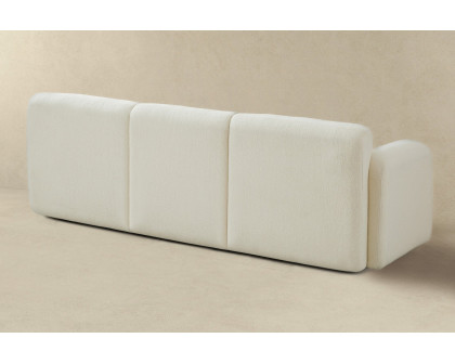 Ashcroft - Simone Boucle Sofa in Cream