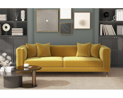 Ashcroft - Edward Velvet Sofa