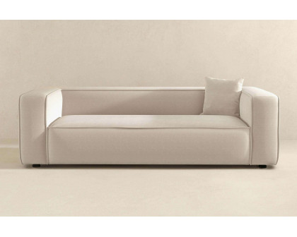 Ashcroft Marshall Modern Boucle Sofa - Cream